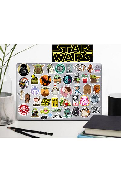 MS Major Selection Star Wars Star Wars Sticker Phone Laptop Notebook Tablet Notebook Flask Sticker Sticker