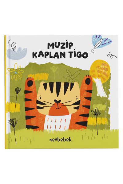 Neobebek Muzip Kaplan Tigo - Hikaye Kitabı Ciltli