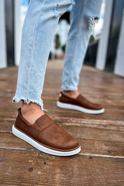 AyakabıMod Md091 Rbt Brecon Men's Shoes Taba