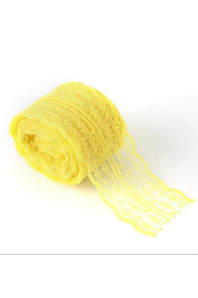 DUCK HOBY 20 Metre Çift Katlı Güpür Dantel Kurdele ( En : 4,5 Cm)