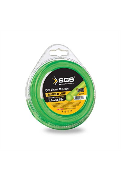 Genel Markalar MARKA TIRPAN MİSİNASI 1.6 MM 15 METRE – YUVARLAK TİP (YEŞİL)