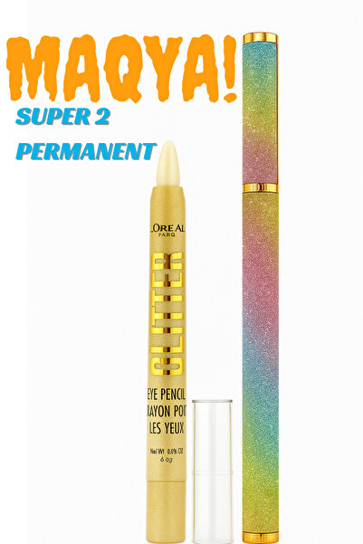 MAQYA KOZMETİK Super 2 Parmenent Mat Bitişli Eyeliner (SİYAH) - PEN EYELİNER ...
