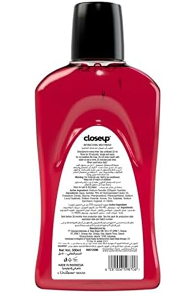 Closeup Antibacterial Mouthwash by Closeup, Red Hot 2 x 500 ml
