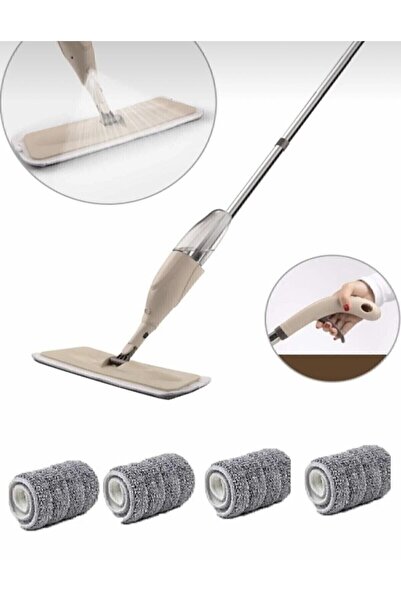 woodhub Profesyonel Sprey Mob Bezli Deterjan Hazneli, 4 Yedek Bez Hediye ile ...