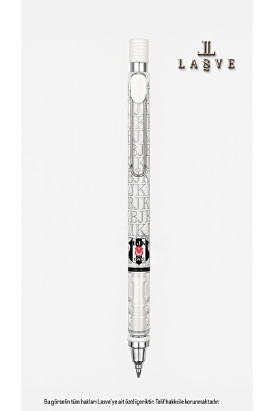 Beşiktaş 2025 YENİ SERİ BEŞİKTAŞ VERSATİL KALEM METAL CLIP 0.7 MM