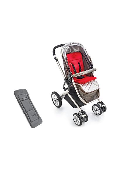 SAVA HOME COLLECTİON Baby Stroller Stroller Cushion 346 Gray