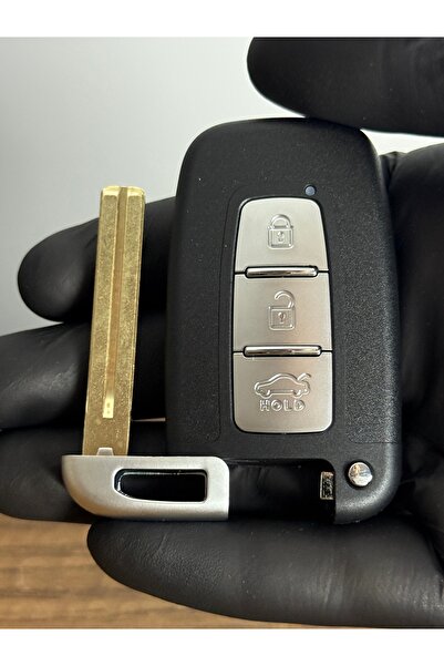 Mavi Keys Hyundai I30 IX35 i20 Elantra Veloster - Husă pentru telecomandă cu cheie inteligentă cu 3 butoane Kia Keyless