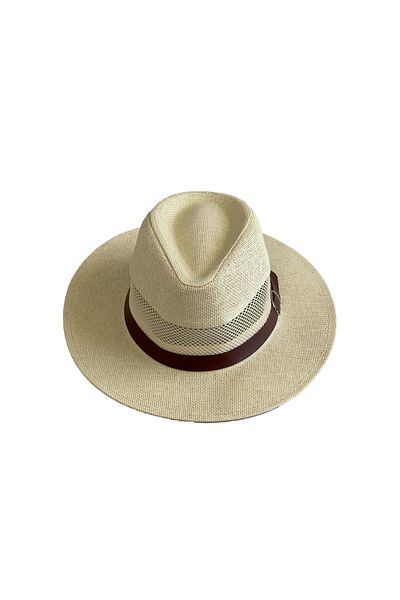 MUK's Beauty Tools Straw Hat Uv Protection Beach Hat Cowboy Fedora Men Hat