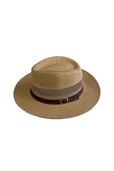 MUK's Beauty Tools Straw Hat Uv Protection Beach Hat Cowboy Fedora Men Hat