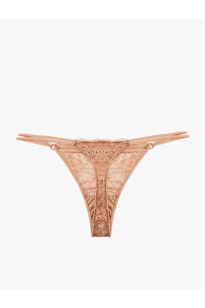 Koton New Season String Panties with Drawstring on the Sides