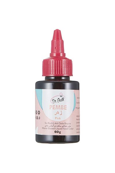Dr. Gusto Liquid Food Coloring Red 60 Gram Set of 3