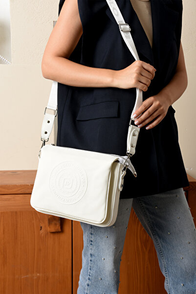 Just Polo حقيبة كتف وحقيبة كروس للنساء من جاست بولو مكونة من 6 أقسام TYCET076006