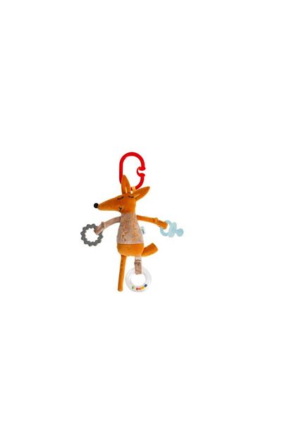 SAVA HOME COLLECTİON Fox Stroller Toy 867 Brown