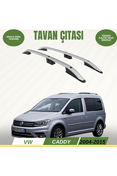 ACK Dizayn VOLKSWAGEN CADDY 2004-2015 ARACA ÖZEL TAVAN ÇITASI GRİ A+
