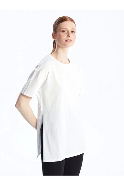 LC Waikiki Lc Waiki Crew Neck Plain Short Sleeve Women's T-Shirt