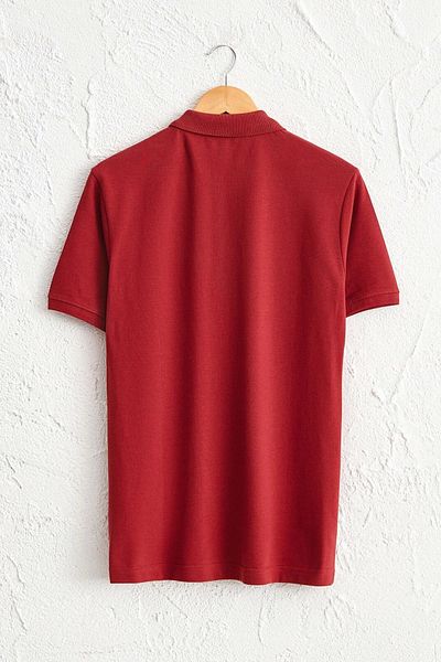 LC Waikiki Lc Waiki Men's Burgundy T-Shirt Polo Neck Short Sleeve Basic Pike from Your Fashion Style