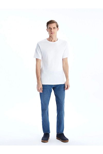 LC Waikiki Lc Waiki Crew Neck Short Sleeve Combed Cotton Men's T-Shirt
