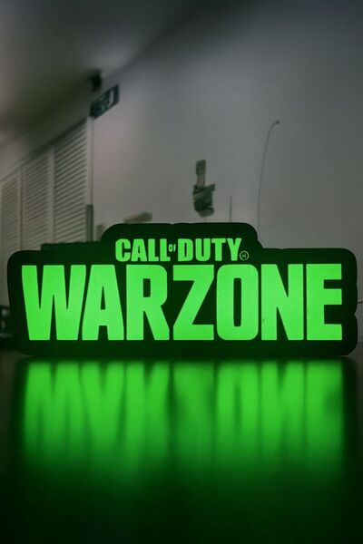 MEK Call Of Duty Warzone Tasarımlı Gece Lambası