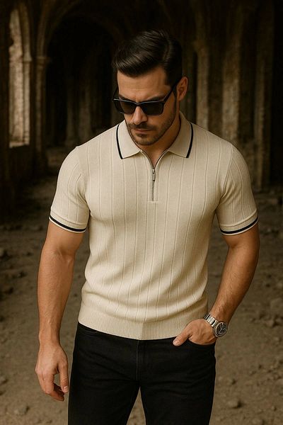 LC Waikiki Lc Waiki Men's Premium Quality Special Series Knitwear T-Shirt