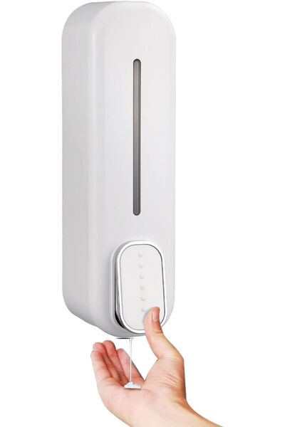 VIVOHOME 1Pcs 350ml Wall Mounted Manual Soap Dispenser Hand Liquid Shampoo Sh...