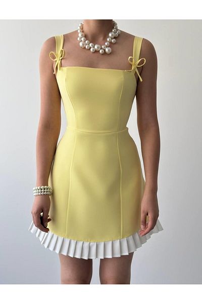 MRA Fashion Steel Bow Detail Dress