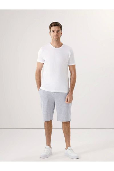 LC Waikiki Lc Waiki Classic Crew Neck Short Sleeve Combed Cotton Men's T-Shirt