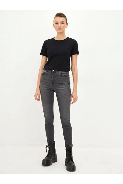 LC Waikiki Lc Waiki Crew Neck Plain Short Sleeve Women's T-Shirt