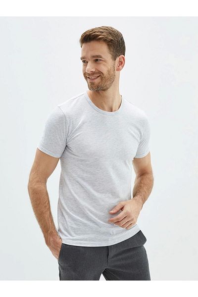 LC Waikiki Lc Waiki Casual Crew Neck Short Sleeve Cotton Combed Men's T-Shirt
