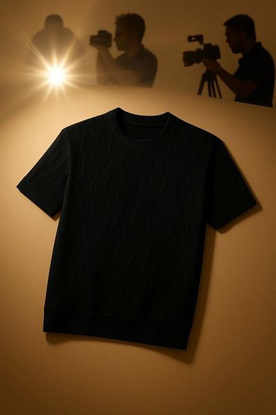 LC Waikiki Lc Waiki Striped Pattern Modern Design Summer Crew Neck Short Sleeve Men's Knitwear T-Shirt - T-Shirt
