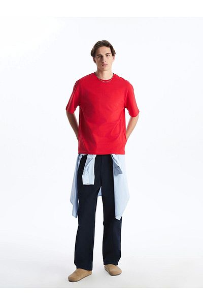 LC Waikiki Lc Waiki Crew Neck Combed Cotton Men's T-Shirt