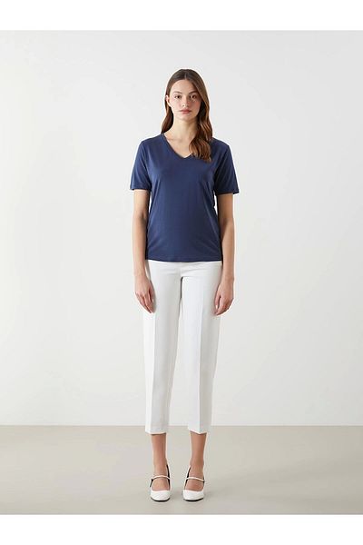 LC Waikiki Lc Waiki V-Neck Women's T-Shirt