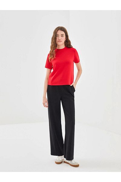 LC Waikiki Lc Waiki Vision Women's Stand Collar T-Shirt