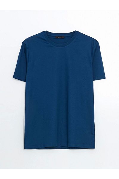 LC Waikiki Lc Waiki New Season Crew Neck Short Sleeve Printed Combed Cotton Men's T-Shirt - S5H645Z8