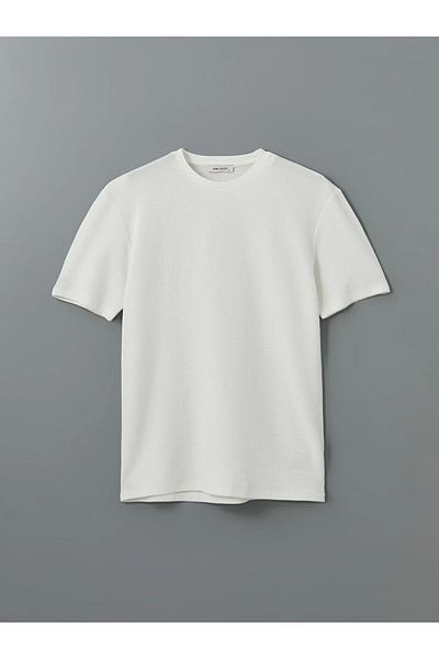 LC Waikiki Lc Waiki New Season Crew Neck Combed Cotton Men's T-Shirt - S5As25Z8