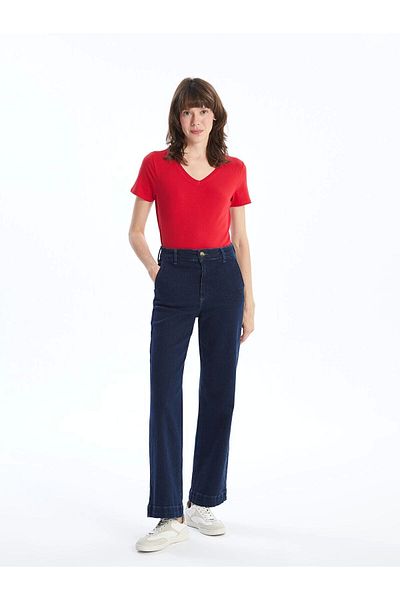 LC Waikiki Lc Waiki V-Neck Women's T-Shirt