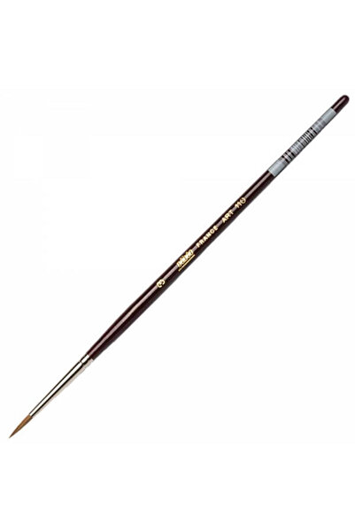 Pebeo Art 110 Sable Bristle Round Watercolor Brush Number: 3