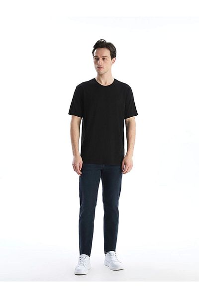 LC Waikiki Lc Waiki Eco Black Crew Neck Short Sleeve Men's T-Shirt