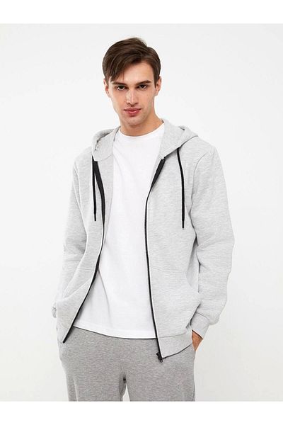 LC Waikiki Lc Waiki Casual Standard Fit Hooded Men's Sports Cardigan Epic Store