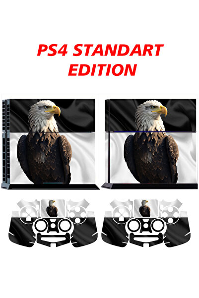 Black Eagle Playstation 4 Full Sticker Plating Set