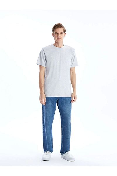 LC Waikiki Lc Waiki New Season Crew Neck Combed Cotton Men's T-Shirt - S5H283Z8