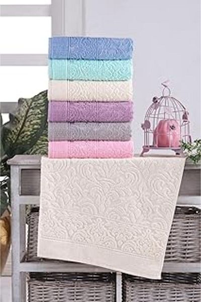 NETWORK ART Soft |   6-Piece 50X90 cm Hand & Face Towel Set Colorful