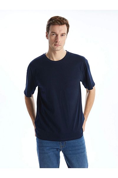 LC Waikiki Lc Waiki New Season Crew Neck Combed Cotton Men's T-Shirt - S5I685Z8