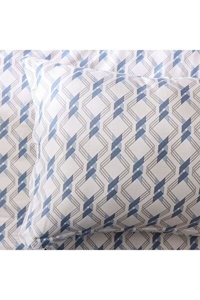 Danube Home Bliss 2 Piece Single Fitted Sheet Set 120X200 Cm Lt. Blue | Cotton /Viscos-180 Thread Count