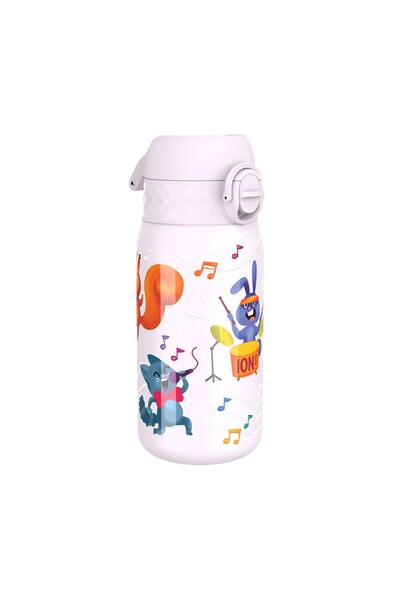 OEM Sticla apa pentru copii, inox, 400ml, Animal Band - Ion8