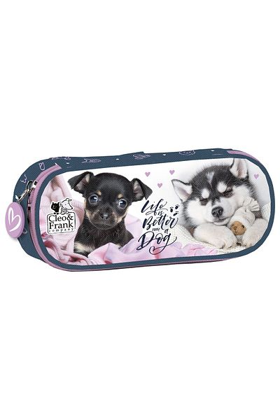 OEM Pencil case for school and preschool girls, BackUp, puppies P1ACF38