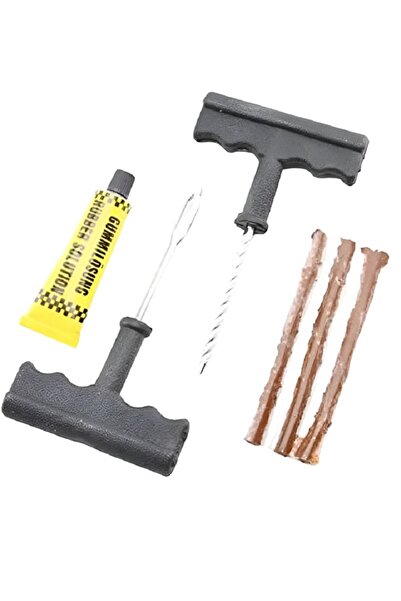 rexa مجموعة أدوات إصلاح إطارات السيارات والدراجات النارية وإطارات السيارات بد...