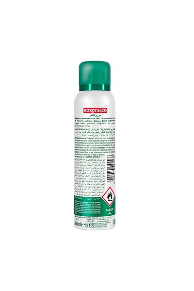 Borotalco Extra-Dry Deo Spray for Women 150ml – 48H Protection & Freshness