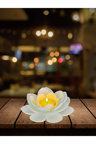 Handmade Workshop Modern ve Şık Dekoratif Lotus Mumluk