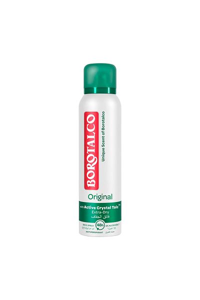 Borotalco Extra-Dry Deo Spray for Women 150ml – 48H Protection & Freshness