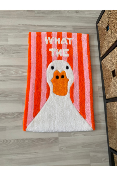 Genel Markalar Duck Tufted Rug - El yapımı Tufting Halı - Tuft Halı- Ördek Te...